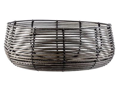 SCHAAL MALI NATUUR 31X31XH11,5CM RIET