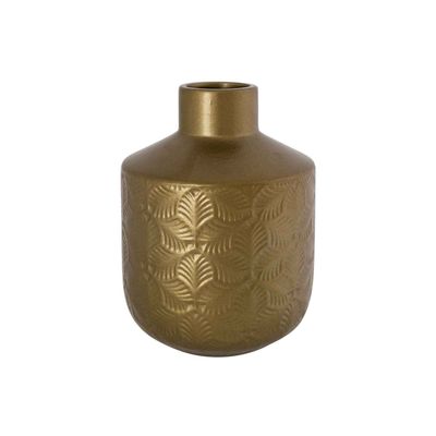 Vase Pattern Bronze 15x15xh20cm Rond Gre S  Cosy @ Home