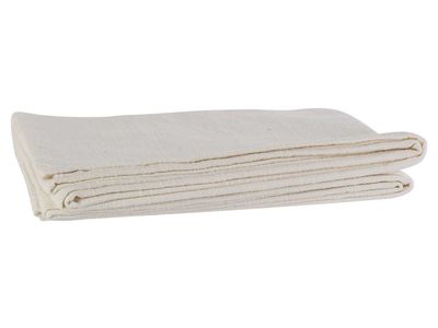 Chemin De Table Blanc 180x40cm Coton 