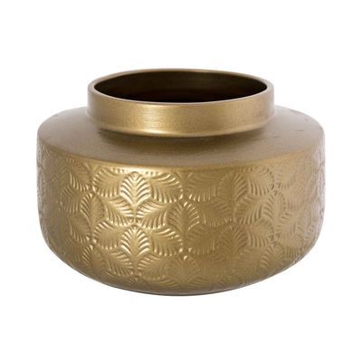 Bol Pattern Bronze 25x25xh15cm Rond Gres   Cosy @ Home