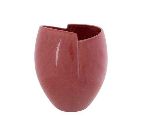 Vase Reactive Glazing Rose 22x22xh24cm R Ond Gres  Cosy @ Home