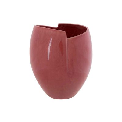 Vase Reactive Glazing Rose 22x22xh24cm R Ond Gres  Cosy @ Home