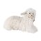 Schaap Wool Wit 37x19xh20cm Foam  