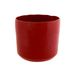 Cosy @ Home Bloempot Rood D130 13x13xh12,5cm Cilindr Isch Aardewerk