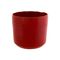 Bloempot Rood D130 13x13xh12,5cm Cilindr Isch Aardewerk 