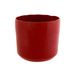 Cosy @ Home Bloempot Rood D130 13x13xh12,5cm Cilindr Isch Aardewerk