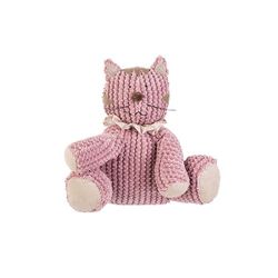 Cosy @ Home Arret De Porte Chat Rose 27x25xh23cm  