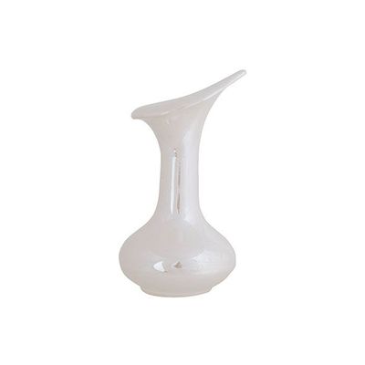 Vase Lustre Blanc 8,7x8,7xh16,5cm Cerami Que  Cosy @ Home