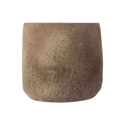 Bloempot Zand 22x22xh20cm Aardewerk   Cosy @ Home