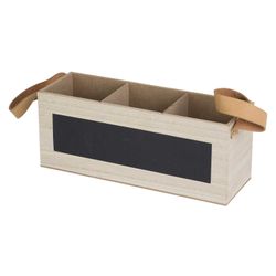 Cosy @ Home Krat Blackboard Natuur 30x10xh12cm Hout  