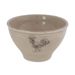 Cosy @ Home Bowl Rooster Foodsafe Beige 14x14xh8,5cm  Rond Aardewerk