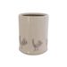 Cosy @ Home Doos Met Deksel Rooster Foodsafe Beige 1 6x16xh23cm Rond Aardewerk