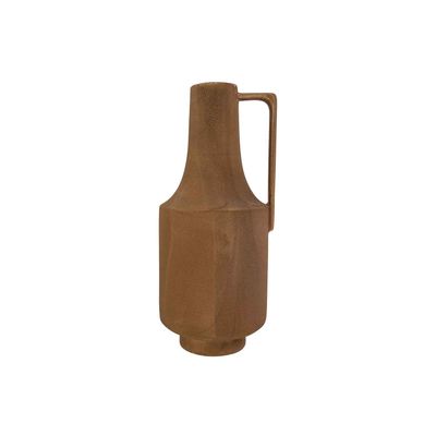 Vase Bouteille Portobello With Ear Sable  19x17,5xh41cm Rond Gres  Cosy @ Home