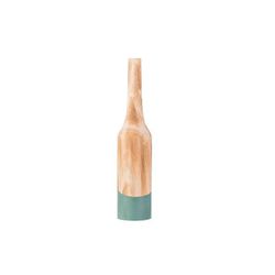 Cosy @ Home FLES NATURE MINT 7,5X7,5XH35CM HOUT 