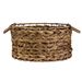 Cosy @ Home Mand Natuur 34x34xh18cm Rond Seagrass 