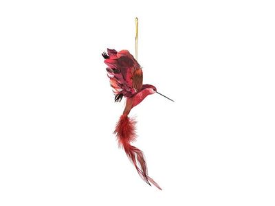 Kolibrie Hanger Rood 18x7xh10cm 