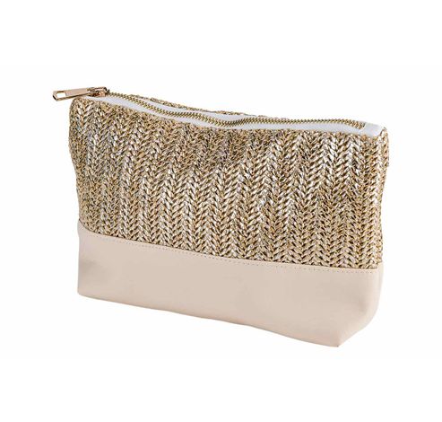 Trousse De Toilette Soweto Champagne 19x 5xh13cm Plastique  Cosy @ Home