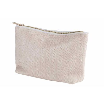 Trousse De Toilette Riad Creme 19x5xh13c M Polyester  Cosy @ Home