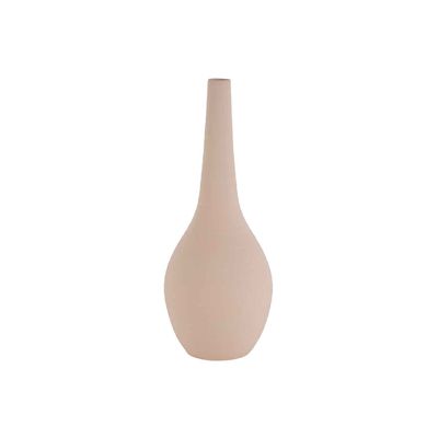 Vase Sable Matt Finish Saumon 15x15xh39c M Rond Gres  Cosy @ Home