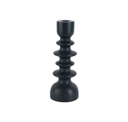 Chandelier Stacked Noir 9,5x9,5xh25,5cm Rond Ceramique  Cosy @ Home