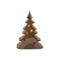 Kerstboom Lustre With Stars Incl 2 Button Bat Irise 16,6x7,7xh24cm 2xlr44 