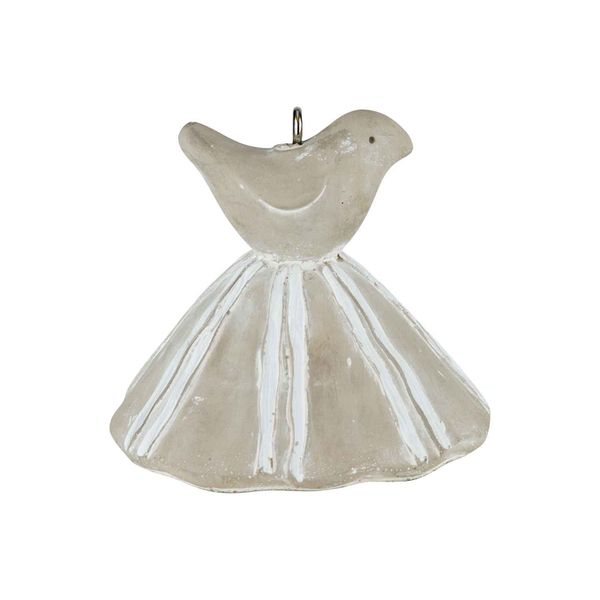 Hanger Bird Feeder Grijs 14x14xh12cm Ron D Conisch Cement 