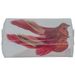 Vogel Clip Set2 Rood 11x3xh4cm Kunststof  