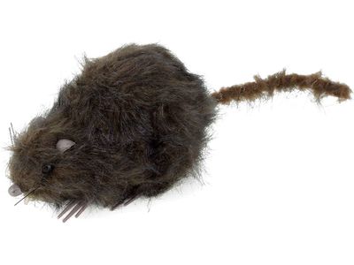 Rat Bruin 13x6xh9cm Textiel 