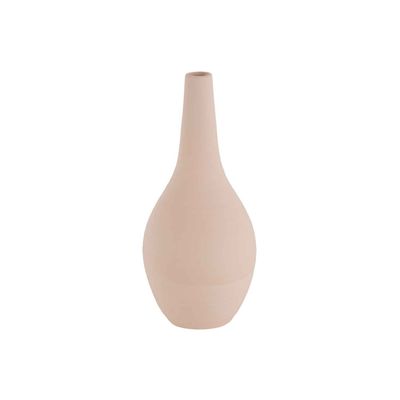 Vase Sable Matt Finish Saumon 13x13xh30c M Rond Gres  Cosy @ Home