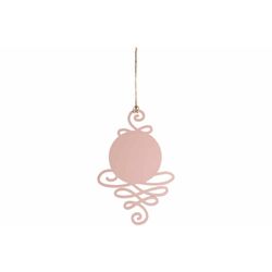 Cosy @ Home FAIRY HANGER MIRROR ROZE 20X,5XH30CM HOU 