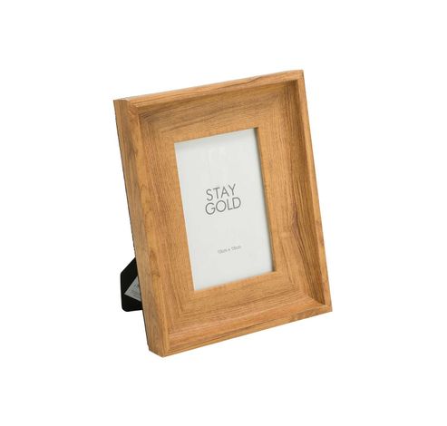 Cadre Photo Naturel 23,5x18,5xh4cm Bois 10x15cm  Cosy @ Home