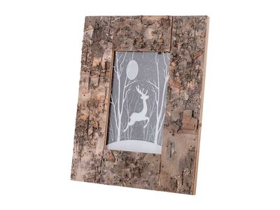 Cadre Photo Bark Brun 19x1,7xh24,3cm Boi S 10x15cm