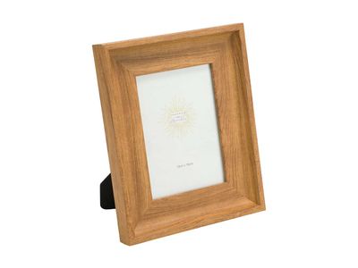 Cadre Photo Naturel 26x21xh4cm Bois 13x18cm