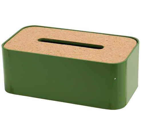 ZAKDOEKDOOS CORK GROEN 24X13XH9CM RECHTH  Cosy @ Home