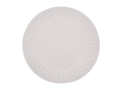 Schaal Wit 35x35xh3cm Hout 