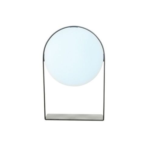 Miroir Noir 32x9xh50cm Metal   Cosy @ Home