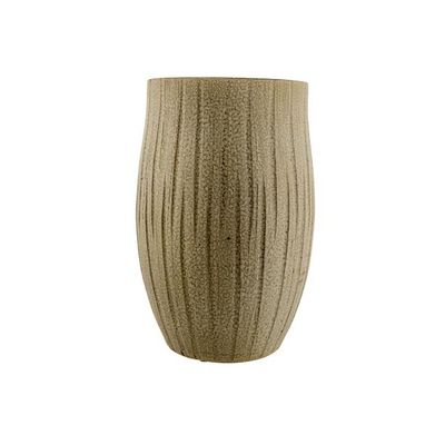 Vase Black Inside Vert 25x25xh40cm Rond Gres  Cosy @ Home