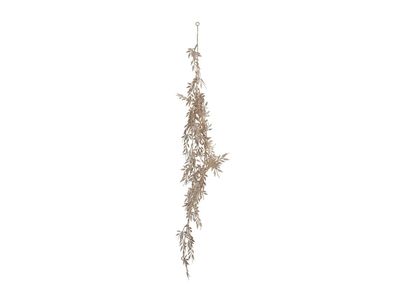 Leaves Glitter Champagne H150cm Plastic 