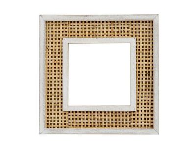 Cadre Photo 9x9cm Naturel 17x1,5xh17cm B Ois