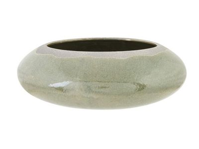 Schaal Forest Texture Groen 32x32xh12cm Rond Aardewerk