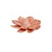 Cosy @ Home Bloem Style5 Terracotta 12,6x12,6xh2,5cm  Rond Keramiek