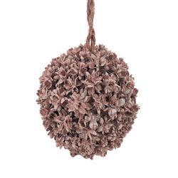 Cosy @ Home BAL HANGER FLOWERS ROZE D12CM 