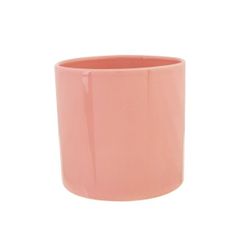 Bloempot Roze 13x13xh13cm Cilindrisch Aa Rdewerk 