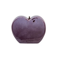 Appel Verano Donkerrood 11x5xh11cm Rond Keramiek 