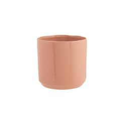 Cosy @ Home Cachepot Vieux Rose 11x11xh10,5cm Cylind Rique Gres 