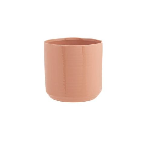 Cachepot Vieux Rose 11x11xh10,5cm Cylind Rique Gres  Cosy @ Home