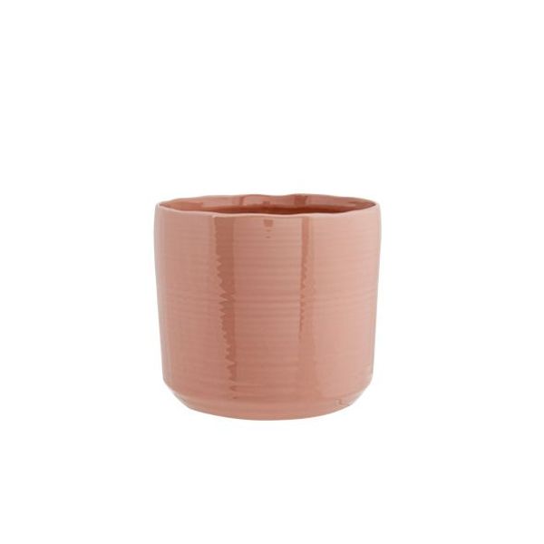 Bloempot Oud Roze 16,5x16,5xh15cm Cilind Risch Aardewerk 