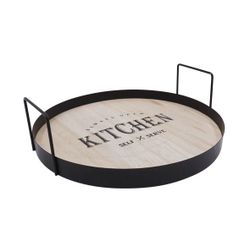 Cosy @ Home DIENBLAD KITCHEN ZWART 29,9X29,9XH8,9CM 