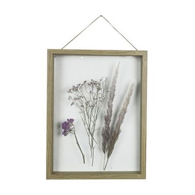 Kader Dried Flowers Natuur 30x2,5xh39,9c M Rechthoek Hout  Cosy @ Home