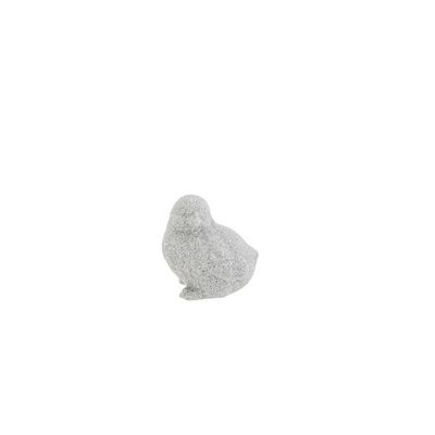 Poussin Gris 7,7x6,2xh8cm Ceramique   Cosy @ Home